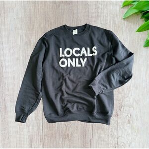 Locals Only  sweatshirt Unisex Black